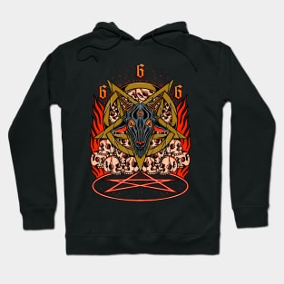 Pentagram 666 Hoodie